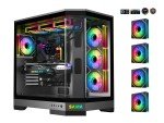 Sama 3021 Black Tempered Glass ATX Gaming Tower