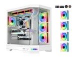 Sama 3021 White Tempered Glass ATX Gaming Case
