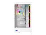 Sama 3021 White Tempered Glass ATX Gaming Case