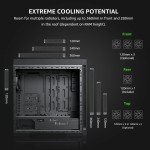 Full Tower Gaming Case with Glass Panel & ARGB