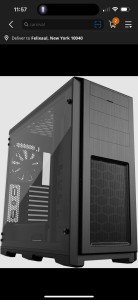 Phanteks Enthoo Pro series PH-ES614PC_BK Black Steel / Plastic ATX Full Tower Co