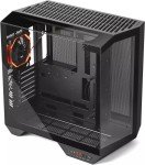 ATX Gaming PC Case with Dual-Chamber Design
