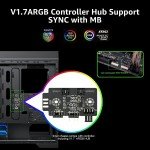 Full Tower Gaming Case with Glass Panel & ARGB