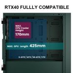 AL800 Full Tower PC Case with ARGB Fans