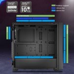 Vetroo AL800 Black Mesh E-ATX Gaming Case
