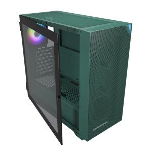 Vetroo AL800 Green MESH Full Tower Gaming Case