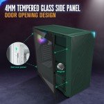 Vetroo AL800 Green MESH Full Tower Gaming Case