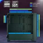 Vetroo AL800 Green MESH Full Tower Gaming Case