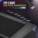 Vetroo AL800 Black Mesh E-ATX Gaming Case