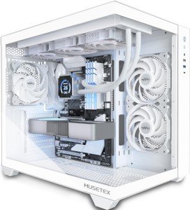 360MM Radiator PC Case with 3 Pre-Installed Fans