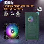 Vetroo AL800 Green MESH Full Tower Gaming Case