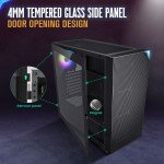 Vetroo AL800 E-ATX Gaming Case with ARGB Fan