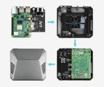 Aluminum Case for Raspberry Pi 4 B 4B