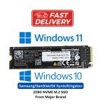M.2 NVMe SSD with Windows 10/11 Pro