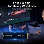 Fanxiang 4TB 2TB 1TB PCIe NVMe M.2 SSD