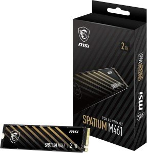 MSI SPATIUM M461 2TB PCIe 4.0 NVMe SSD