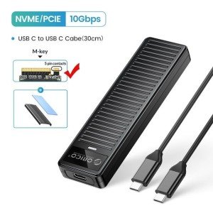ORICO M.2 NVMe SATA SSD Enclosure USB 3.2