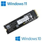 M.2 NVMe SSD with Windows 10/11 Pro - 128GB/256GB/512GB