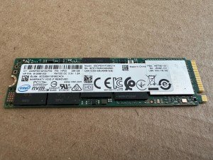 Intel 256GB NVMe M.2 SSD Solid State Drive Storage Memory *ReFormated ExFAT*