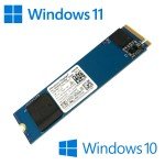 M.2 NVMe SSD with Windows 10/11 Pro - 128GB/256GB/512GB