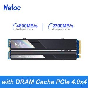 Netac 1TB Internal SSD PCle4.0 Gen 4x4 NVMe Solid State Drive Support PS5