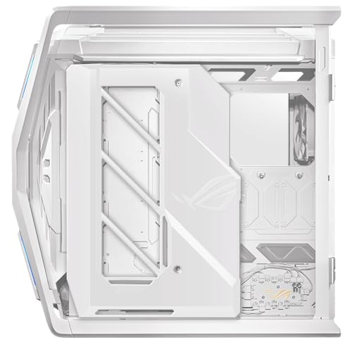 ASUS ROG Hyperion GR701 EATX Full-Tower Computer case with Semi-Open Structure, Tool-Free Side Panels, Supports up to 2 x 420mm radiators, Built-in Graphics Card Holder, 2X Front Panel Type-C