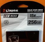 Kingston KC 600 256GB Solid State Drive
