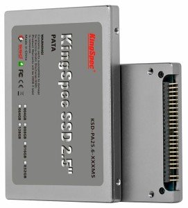 KingSpec 2.5" PATA SSD with MLC Flash