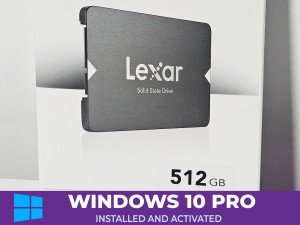 Lexar 512GB SSD SATA III for Windows 10/11