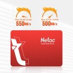 Netac 512GB SATA III 6GB/s Internal SSD