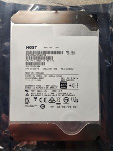 HGST HDD HUH728080AL4200 8TB 3.5" 4Kn SAS 12Gb/s Server Hard Disk Drive