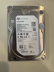 Seagate 8TB Archive HDD 5900 RPM