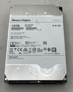Western Digital Ultrastar 18TB SATA Hard Drive