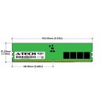 A-Tech 16GB DDR5 4800 MHz Desktop RAM Kit