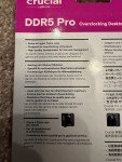 Crucial Pro 64GB DDR5 RAM Kit 6400MHz