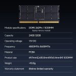 DDR5 64GB Dual-Channel SODIMM RAM for Intel