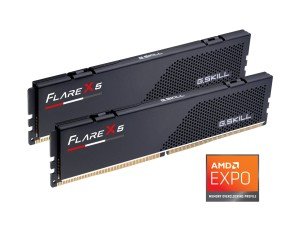 G.SKILL Flare X5 96GB (2 x 48GB) 288-Pin PC RAM DDR5 5200 (PC5 41600) Desktop