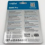 Crucial Pro DDR5 96GB RAM Kit 5600MHz