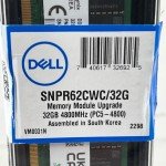 Dell 32GB DDR5 4800MHz RAM Module