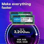 Crucial 32GB DDR4 3200MHz Laptop Memory Kit