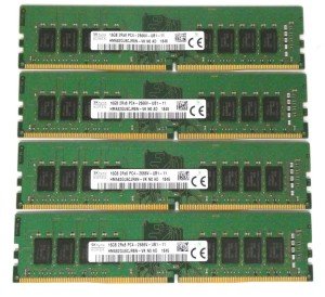 SK hynix 64GB DDR4-2666MHz Desktop Memory Set