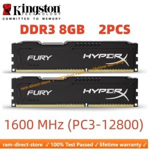 HyperX FURY 16GB DDR3 Desktop RAM 1600 MHz