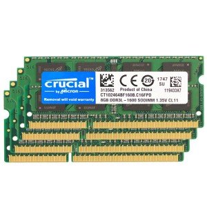 Crucial 16GB DDR3L 1600MHz Laptop RAM