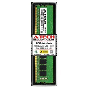 A-Tech 8GB DDR4 2666 MHz Desktop RAM