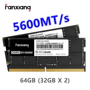 Fanxiang DDR5 64GB 5600MHz Laptop RAM Stick
