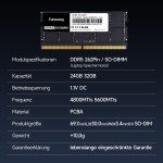Fanxiang DDR5 64GB 5600MHz Laptop RAM Stick