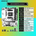 B450M Pro AMD AM4 Motherboard for High-Performance CPUs