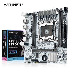 X99 LGA 2011-v3 White Motherboard with DDR4 Support