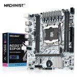 X99 LGA 2011-v3 White Motherboard with DDR4 Support