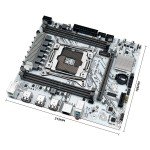 X99 LGA 2011-v3 White Motherboard with DDR4 Support